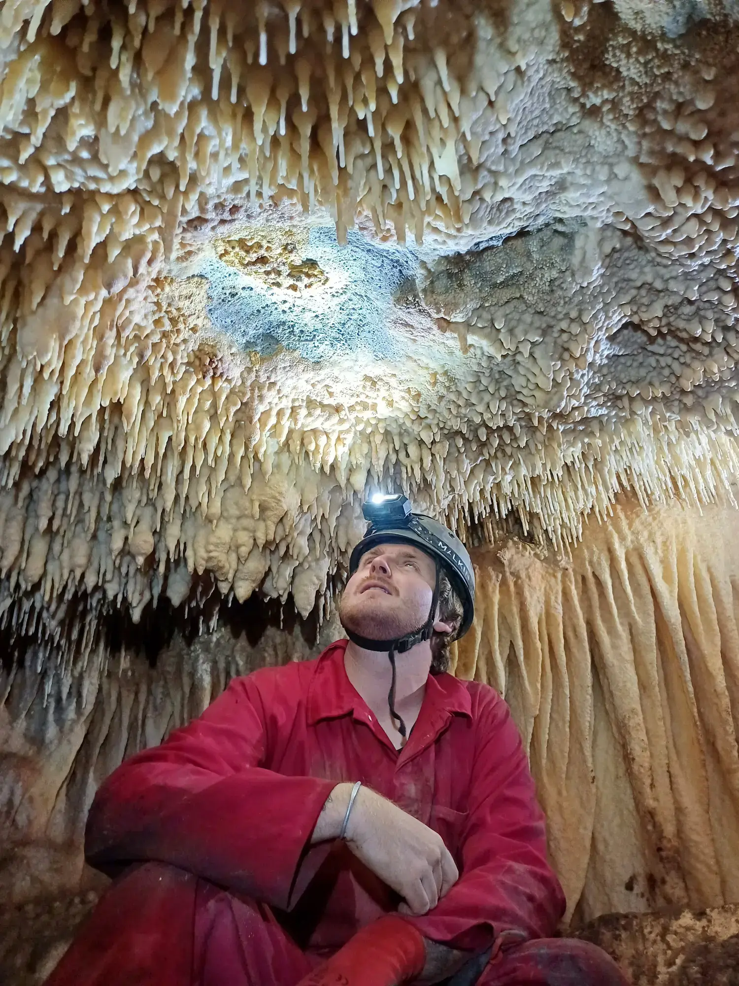 Mathew Paine mesmerized by the formations
