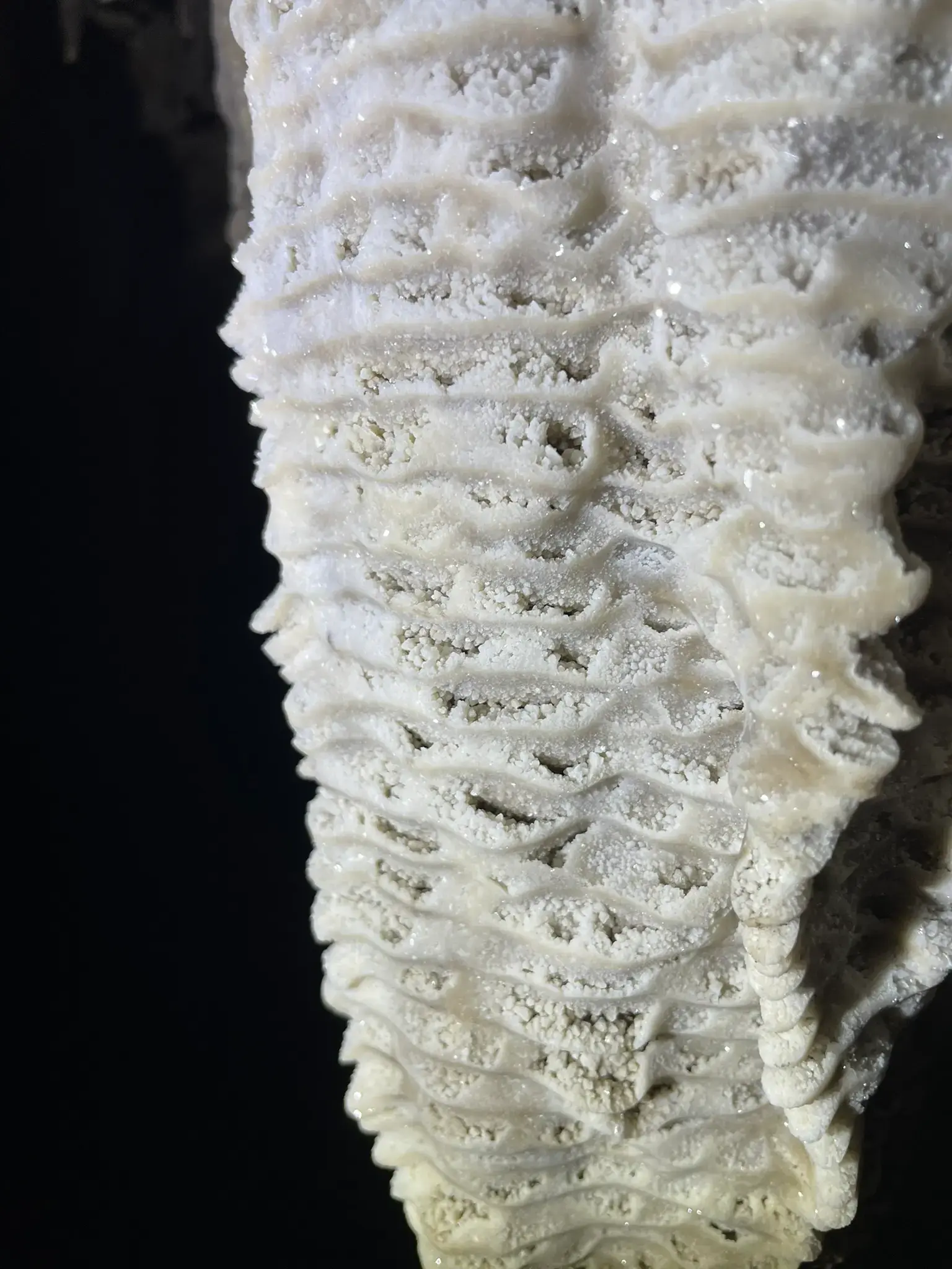Calcite Flowstone Formation