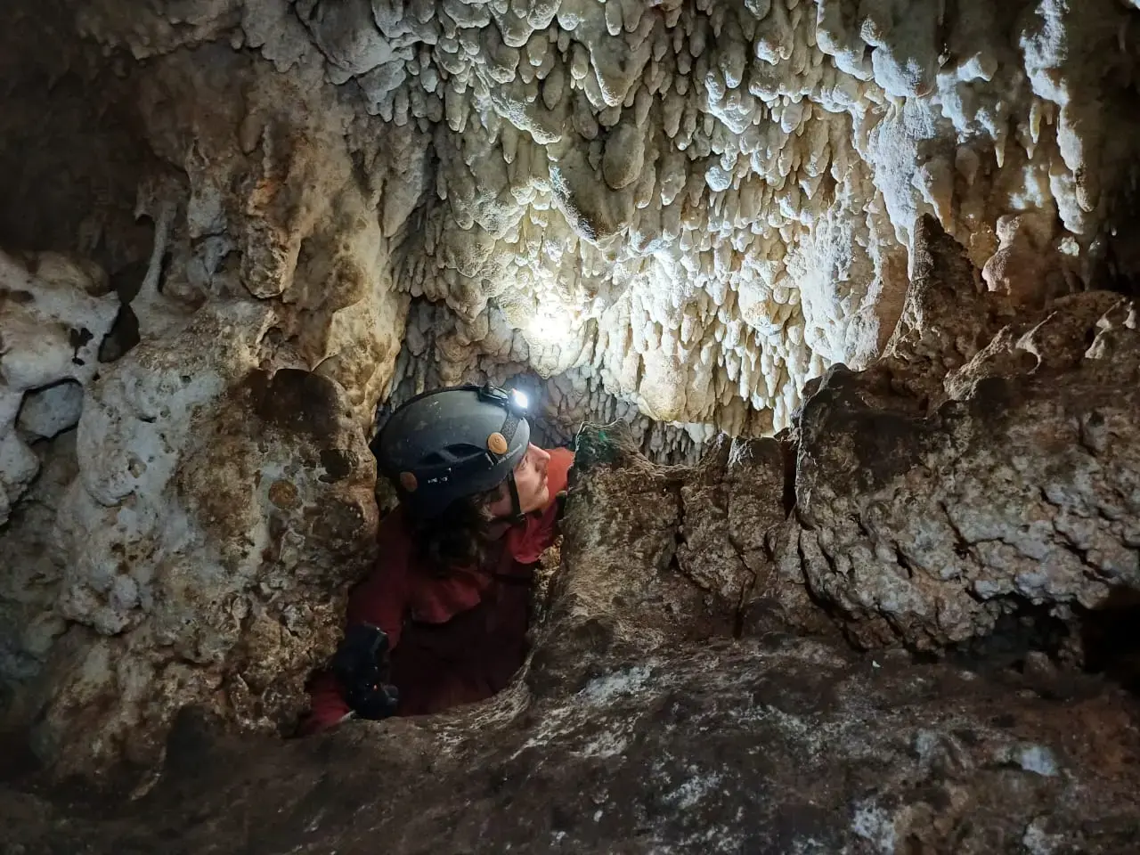 Beginner caving trip